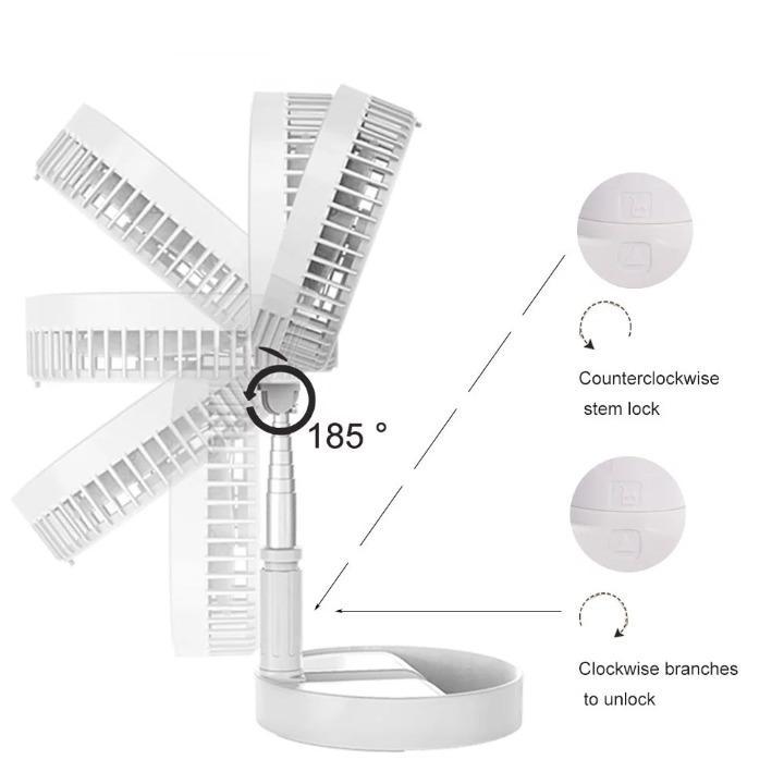 折疊式USB充電戶外便攜式風扇