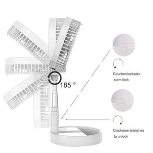 折疊式USB充電戶外便攜式風扇